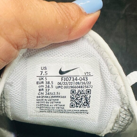 🤩Nike Air Max 270 Women Shoes Sz 7.5 White Green Comfy Soft Sneakers FJ0734-043 - Picture 9 of 12